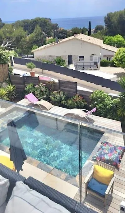 T3 Luxe Vue Mer Cassis Villa